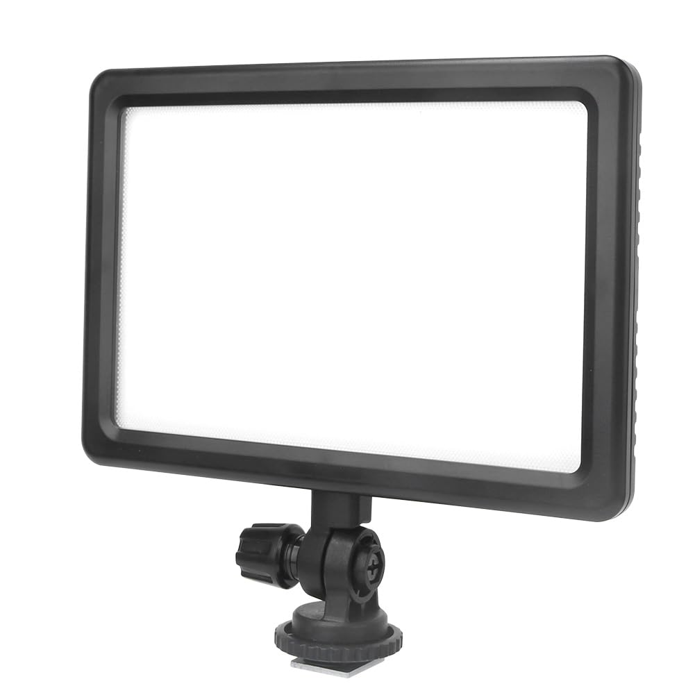 Lampada fotografica, ultra sottile, regolabile, temperatura doppia, luce di riempimento, CRI 95+, alta per video, interviste di nozze, trasmissione in diretta
