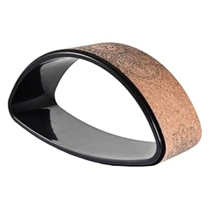 Generic Wirbelsäulenrad Kork Yoga Rad Mandala Muster