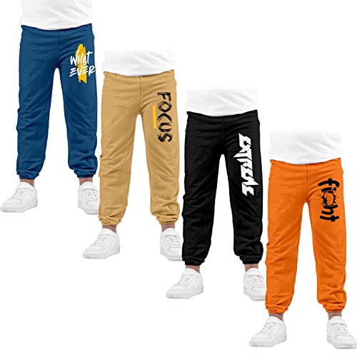 Image of KYDA KIDS 100% Cotton Casual Track Pant for Boys & Girls (Pack of 5)