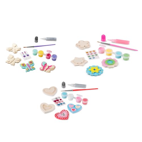 Melissa & Doug Decorate-Your-Own Wooden Magnets Craft Kit Bundle - image 4