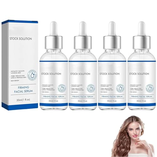 TPPDZYLEKZ Suero Facial reafirmante, [Nuevo] Solución Madre para el Cuidado de la Piel, Piel de Apariencia Suave al Instante, para Pieles maduras y secas,4Pcs