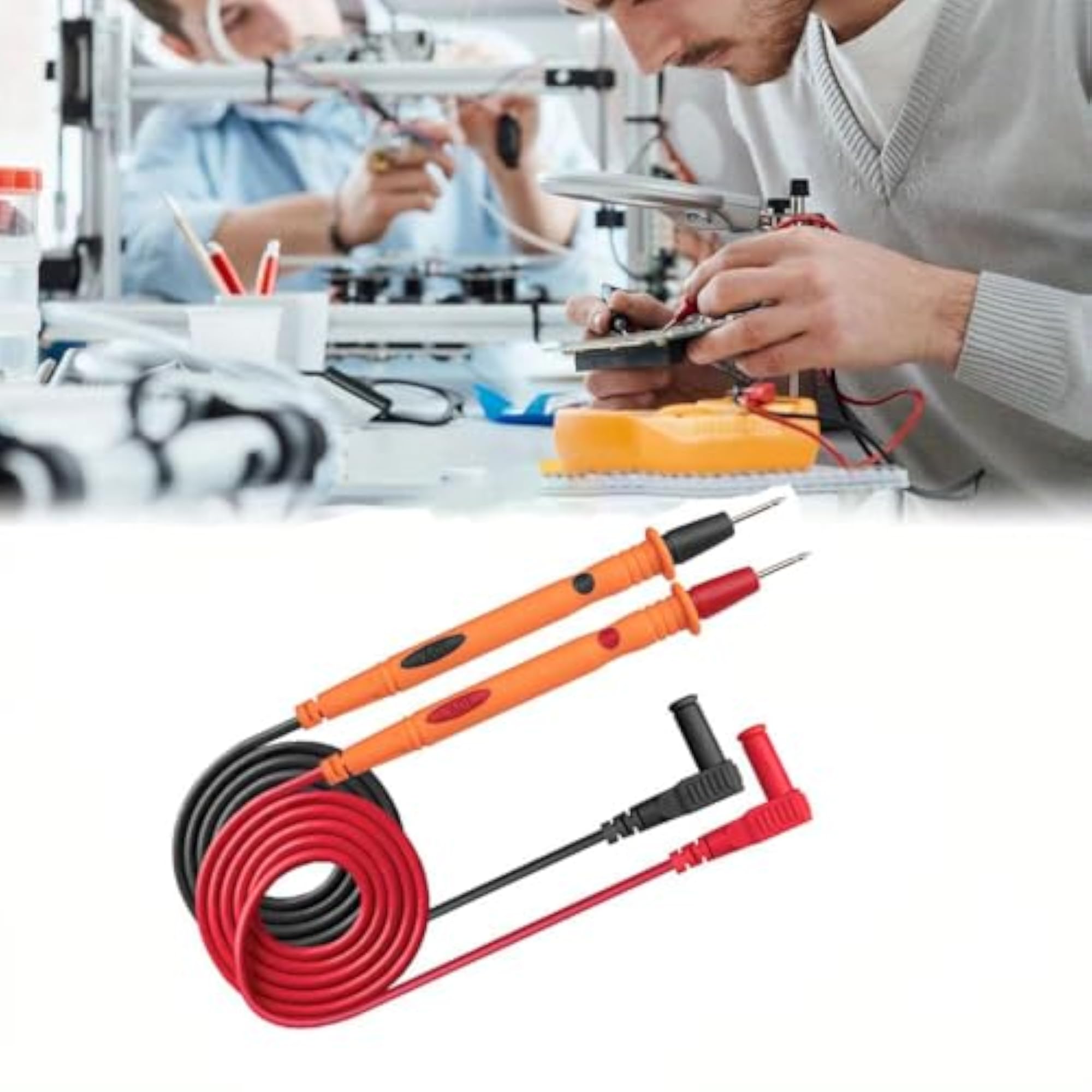 Multimeter Test Leads, Precision Sharp Probe, Essential Tool