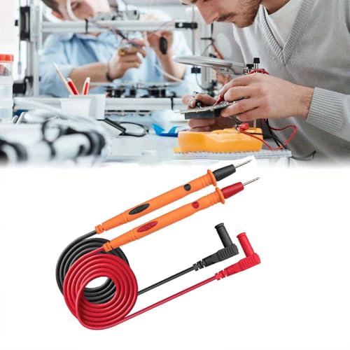 Image of Multimeter, Precision Sharp Lead 1000V 20A Digital Multi Meter Clamp Tester Probe Test Probes Leads, Test Extension, Multimeter Accessories