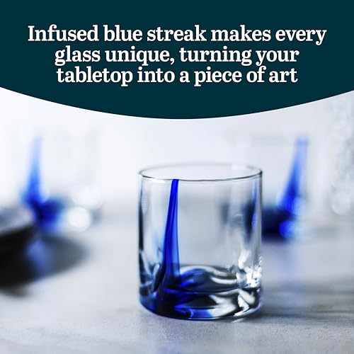 Libbey 57224 Blue Ribbon Impressions Rocks Glasses thumb #4