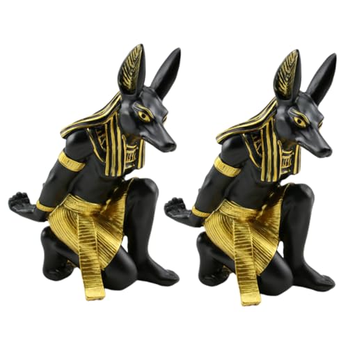 Soporte para vino con diseño Anubis creativo 2 pcs miniatura 1