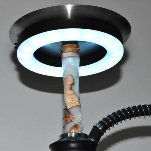 LED Ring Kohleteller ring Klebe Magnetisch NEU Shisha Wasserpfeife LED Hookah (Magnetisch)