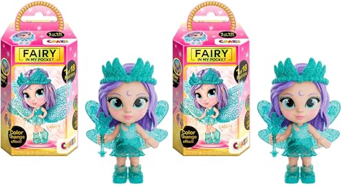CRAZE Fairy in My Pocket Figurine fée à Collectionner Jouet fée Volante Mini Poupée Fille Figurines pour Enfants (Lot de 2)