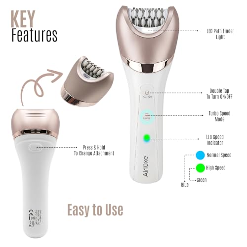 Image of 6-in-1 Women Grooming Kit | Body Trimmer, Epilator & Bikini Trimmer for Women | Shaver | Callus Remover | Waterproof | 120-Min Runtime | Ladies Trimmer for Private Parts