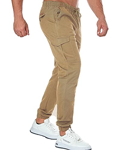 Pantalon cargo sport jogging homme décontracté activewear long élastique - 3