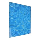 PENIKOKO Pegatina Adhesiva de Grano de Agua para Maquetas DIY Vinilo Decorativo Patrón de Superficie Acuática Efecto Realista para Dioramas de Trenes y Escenarios en Miniatura Adecuado