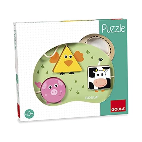Goula - Puzle 3 animales granja Cover