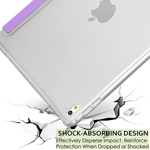 Image of DuraSafe Cases for iPad Pro 9.7 inch 2016 Case A1673 MLMP2HN /A MM172HN /A MLMN2HN /A MLMQ2HN /A A1674 A1675 MLMW2HN /A MLMX2HN /A MM192HN /A MLMV2HN /A MLN02HN /A MLMY2HN /A MLN12HN /A MM1A2HN /A - Purple