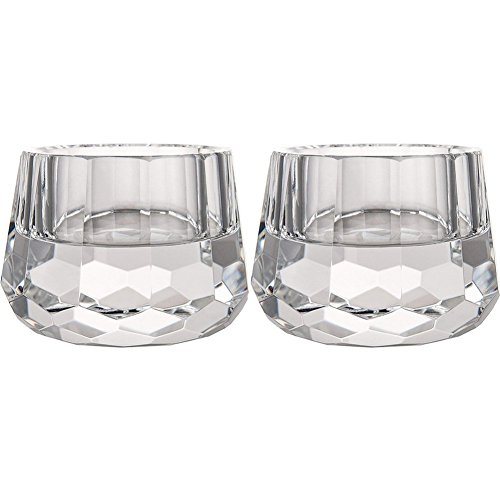 DONOUCLS Crystal Votive Holders