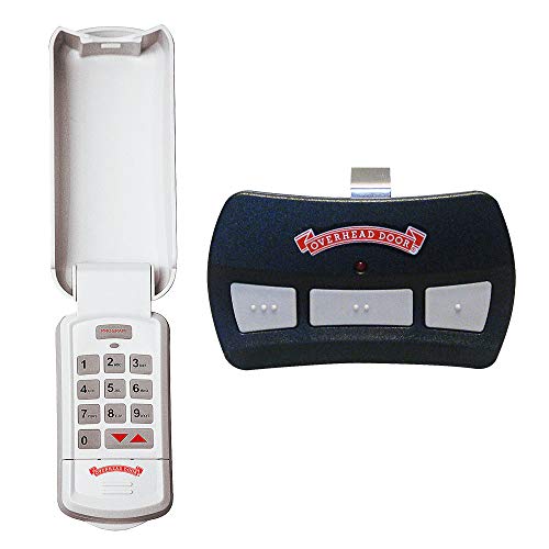 Overhead Door - Wireless Garage Door Keypad & Opener Visor Remote Bundle Overhead Door - Wireless Garage Door Keypad & Opener Visor Remote Bundle