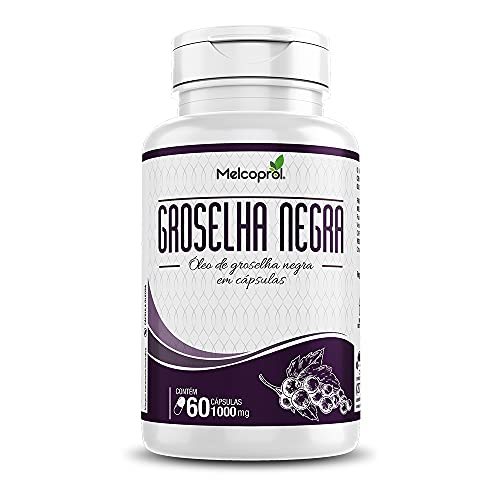 Groselha Negra Óleo 1000 mg 60 cápsulas Melcoprol