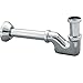Produktbild flacher Siphon 1 1/4" für Bidet und Waschbecken Sifon Ablaufgarnitur Geruchsverschluss für Waschtisch