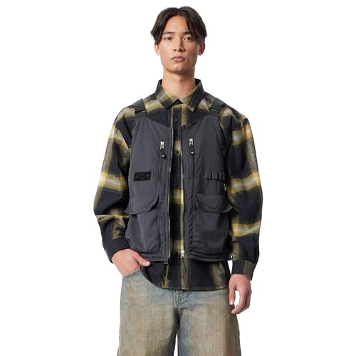 Men's Ally Lightly Padded Convertible Vest Turned Into a Handy Utility Tote Bag Standard