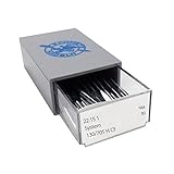 SCHMETZ Chrome Universal Household Sewing Machine Needles, Size 80/12, Bulk