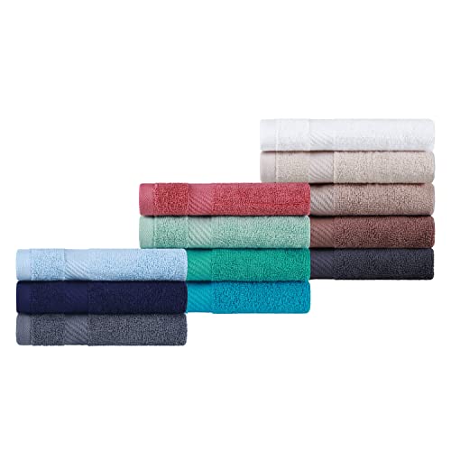 Superior Egyptian Cotton Quick Drying 3-Piece Towel Set, Home Essentials Includes 1 Bath, 1 Hand, And 1 Face Towel, Absorbent Towels For Guest/Master Bathroom, Shower Basics, Sandy Rose #TOP5
