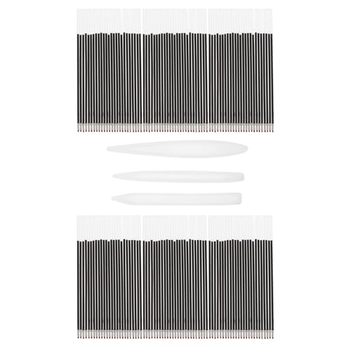 Lurrose Molde de Silicona para Bolígrafo DIY Kit 3 Moldes con 50 Recambios de Tinta Negra de Resina Epoxi Manualidades y Artes Creativas