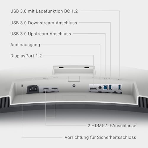 Curved Monitor 34 Zoll Dell S3422DW WQHD (3440×1440) mit 21:9 Bildformat