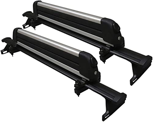 BRIGHTLINES Crossbars & Ski Rack Combo Compatible with 2022-2025 up Jeep Grand Cherokee & 2021-2025...