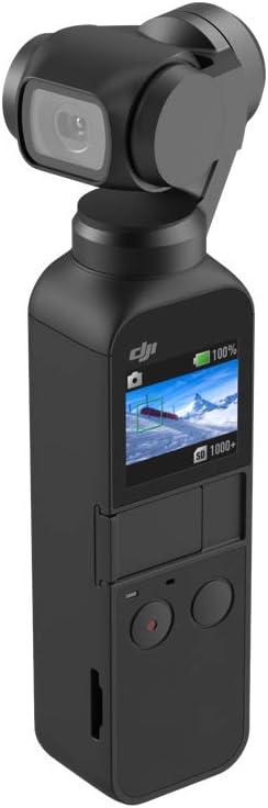 Dji Osmo Pocket - Handheld 3-Axis Gimbal Stabilizer With Integrated Camera 12 Mp 1/2.3” Cmos 4K Video