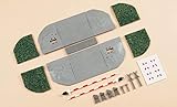 Kunststoff-Bausatz Auhagen 41604.0 - Beschrankter Bahnübergang, 150 x 130 mm, bunt