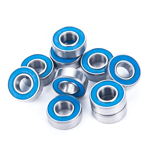 BRKRC 10PCS Steel Ball Bearings Kit for Tra-xxas Stampede, Slash, Rustler