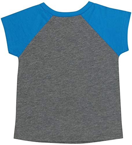 Image of ToBeInStyle Kids Boys Girls Cotton Jersey Contrast Raglan V-Neck Tee T-Shirts
