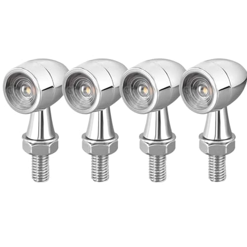 Phare LED moto projecteur avant Cafe Racer finition soignée 12V