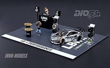 Amazon | Inno Models DIO64 1/64 LBWK オートサロン ジオラマ 997