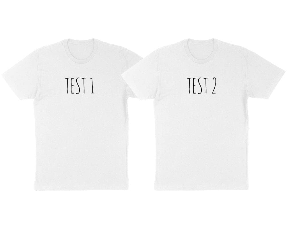 Test 1 Test 2 5 Shirt Unisex