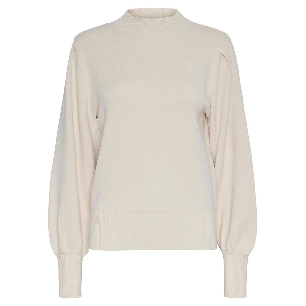 Yas Women's Birch Y.a.s Yasfonny Ls Knit Pullover S. Noos Sweater, S