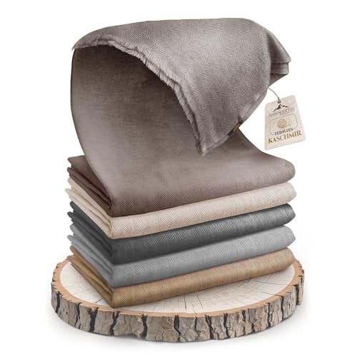 Yanopurna Couverture en Cachemire 135x270 cm