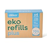 Diaper Dekor EKO Plus Windeleimer-Nachfüllpackungen, 4 Stück