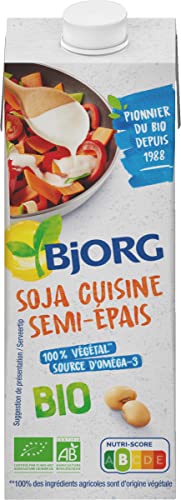 Aide Culinaire Bio Soja Cuisine Semi épaisse Bjorg La Brique De 250 Ml - vue 4