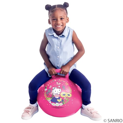 Image of Hedstrom Hopper Ball, Jumping Ball for Kids, inflates up to 15 inch, Hello Kitty