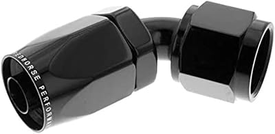 Redhorse Performance 6060-16-2 Aluminum Hose End (Black), 1 Pack