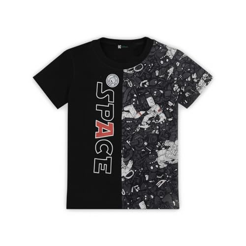 Image of Kidbea Kids Cotton T-Shirt and Shorts Set | Soft Breathable Co-Ord Outfit for Boys | Trendy & Stylish Summer Wear | Boys Clothing Set