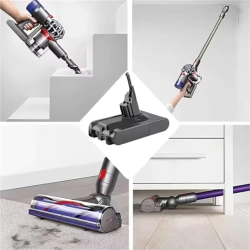 Batería de repuesto compatible con Dyson V8 de 6800mAh 3