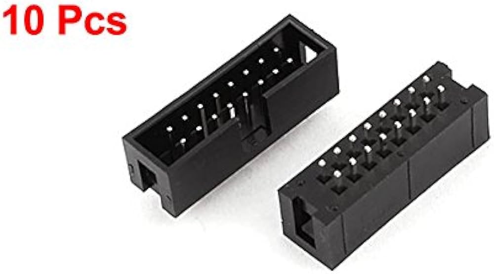 Amazon.co.jp: uxcell JTAGコネクタ オスソケット ボックスヘッダ