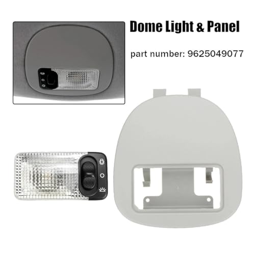 Luces de lectura Citroën C1 C2 C3 para solucionar plafones rotos o cubiertas de techo opacas 6
