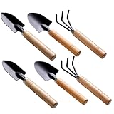 Râteaux de jardinage : ils peuvent être utilisés pour divers travaux de jardinage, notamment pour le repiquage et le binage