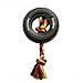 Mammoth TireBiter Chew Toy with Rope, Small