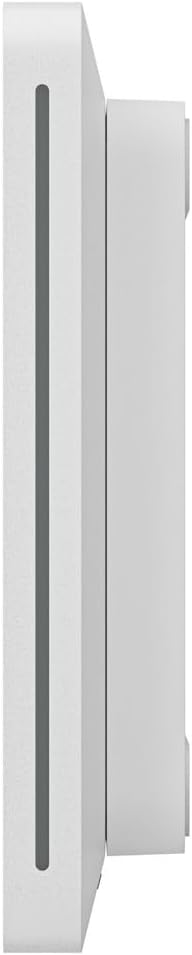 Side view of Logitech Tap Scheduler showing its slim profile