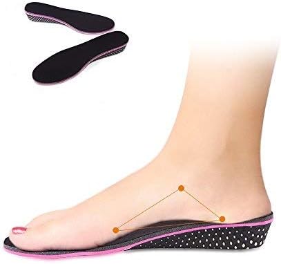 Binnenzolen, bij mannen en vrouwen verhoogd, druk, zweet, goede  doorlaatbaarheid, dempend voor comfort, antislip inlegzolen (3 cm) :  Amazon.nl: Kleding, schoenen \u0026 sieraden