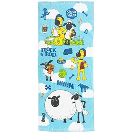 Amazon Co Jp ひつじのショーン フェイスタオル ピクニック Fj Nhk キャラクター グッズ スポーツ 部活 運動 林 タオル かわいい ホーム キッチン