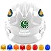 Safety Hard Hats Custom for Men Personalized Three Sides Logo Construction Hard Hat Helmet-White