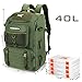 KastKing KarryAll Fishing Tackle Backpack with Rod Holder 4 Tackle Boxes,40/26L Tackle Bag Storage Fishing Gear and Equipment,Green,Large
